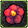 크루쉬 칼스텐의 붉은 꽃 장식